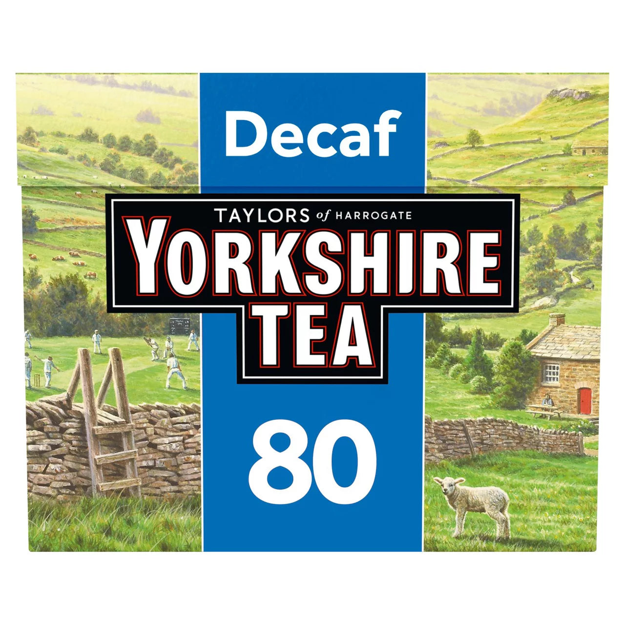 Taylors of Harrogate Yorkshire Tea Decaf 80 Tea Bags 250g