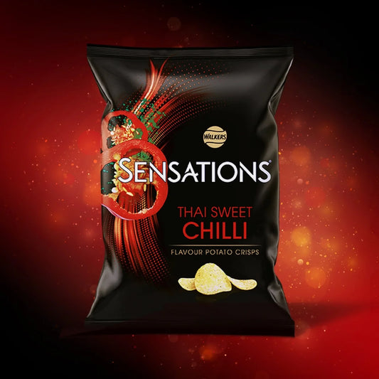 Sensations Thai Sweet Chilli Crisps 150g