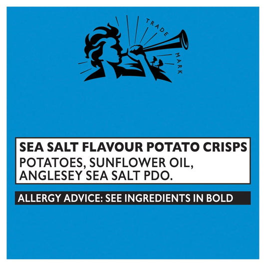 Pipers Crisps Sharing Bag Anglesey Sea Salt 150g