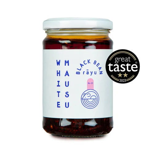 White Mausu Black Bean Rayu Chilli Oil 240g