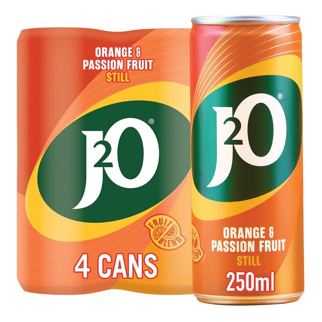 J2O Orange & Passionfruit 4 x 250ml