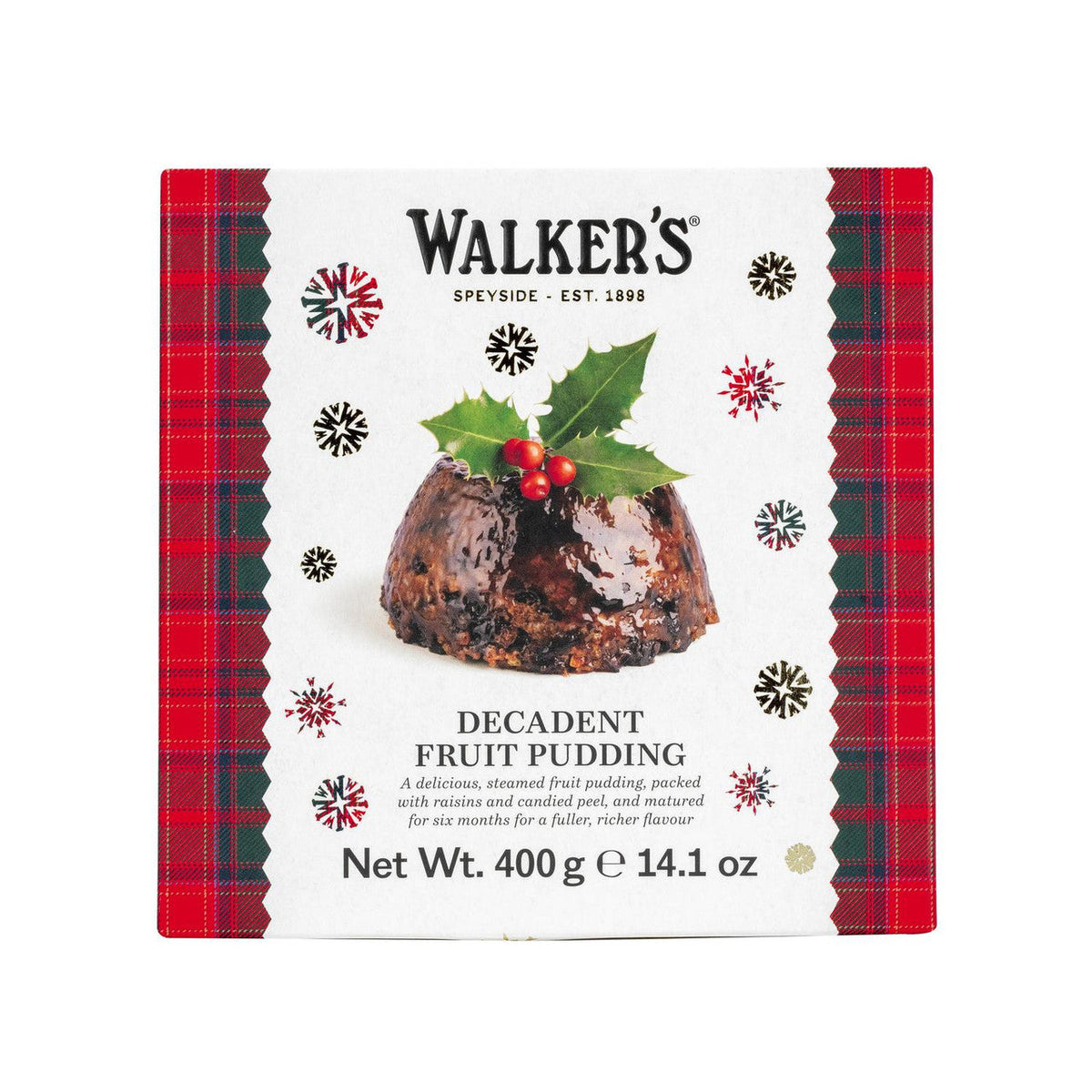 Walker's Christmas Pudding 400g