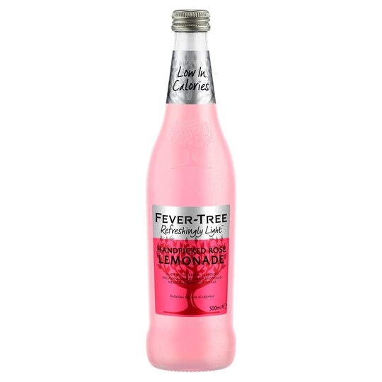 Fever Tree Refreshingly Light Rose Lemonade 500Ml