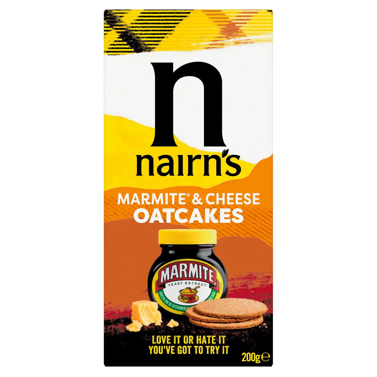 Nairn's Marmite Oatcakes 200g