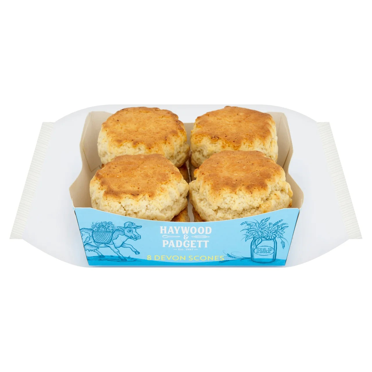 Plain Scones 8 Pack