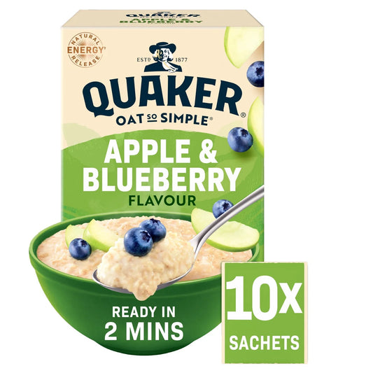 Oat So Simple Apple & Blueberry 36g x 10