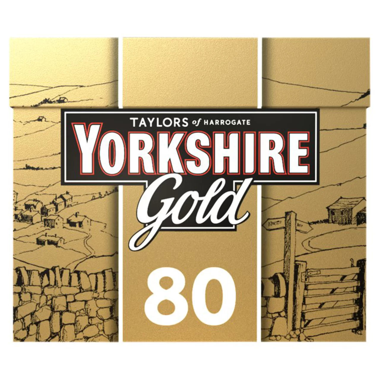 Yorkshire Tea Yorkshire Gold Tea Bags 80 Tea Bags 250g