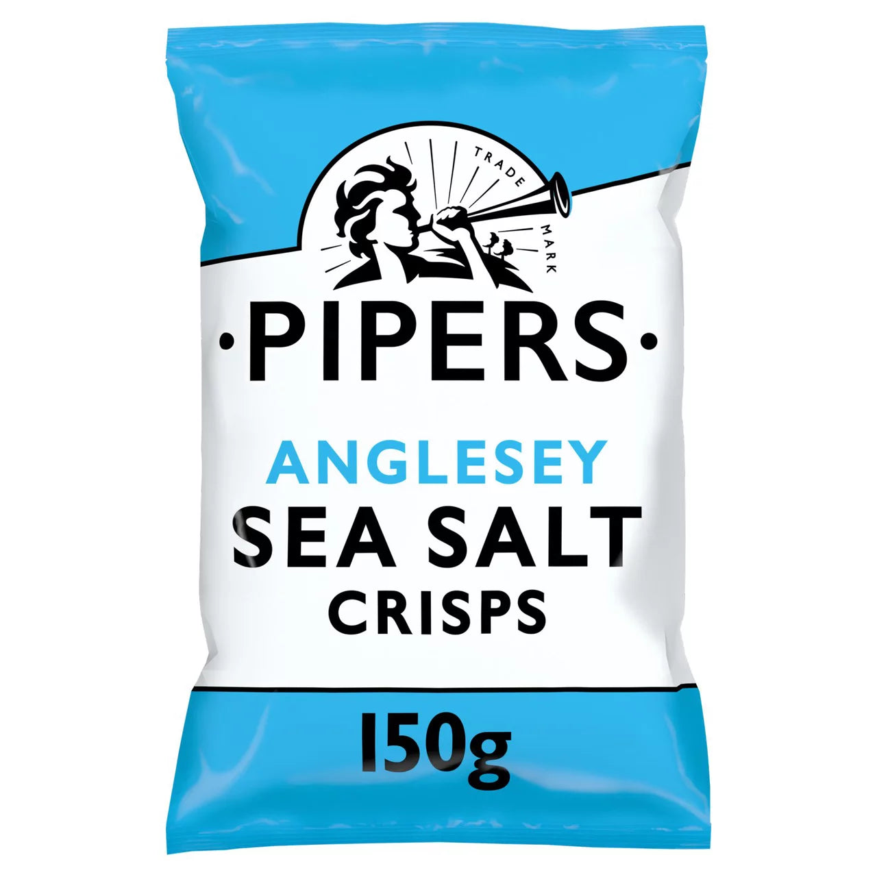 Pipers Crisps Sharing Bag Anglesey Sea Salt 150g