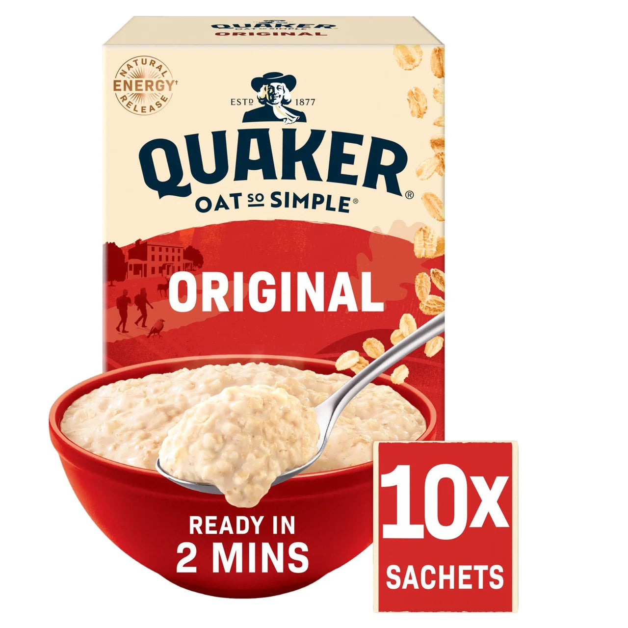 Quaker Oat So Simple Original Porridge 10x27g