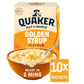 Quaker Oat So Simple Golden Syrup Porridge 10x36g