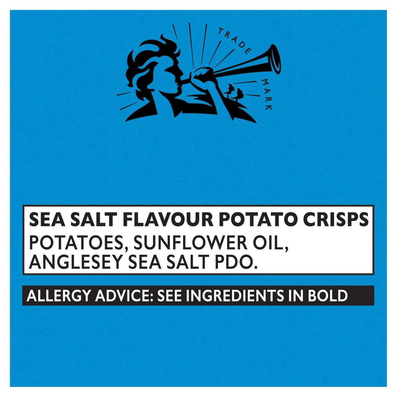 Pipers Crisps Sharing Bag Anglesey Sea Salt 150g