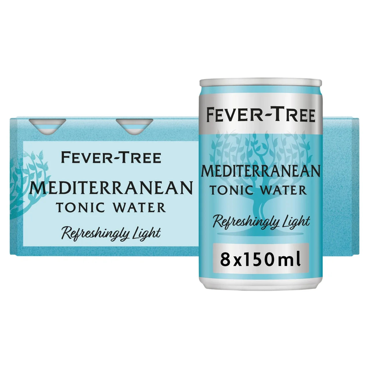 Fever-Tree Refreshingly Light Mediterranean Tonic Water 150ml x 8