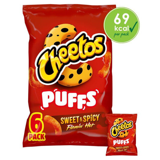 Cheetos Puffs Flamin' Hot Multipack Snacks