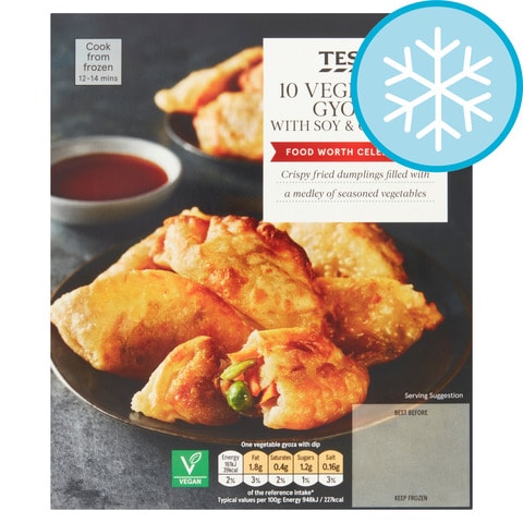 Tesco Fried Vegetable Gyoza 210G