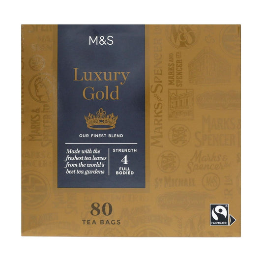 M&S Gold Tea 80 Tea Bags 220g