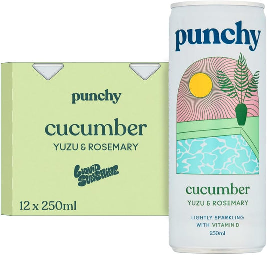 Punchy Cucumber, Yuzu & Rosemary