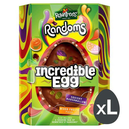Rowntrees Randoms Incredible Egg 380g