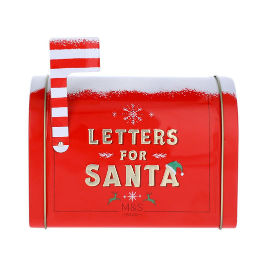 M&S Letters for Santa Cookie Tin 200g