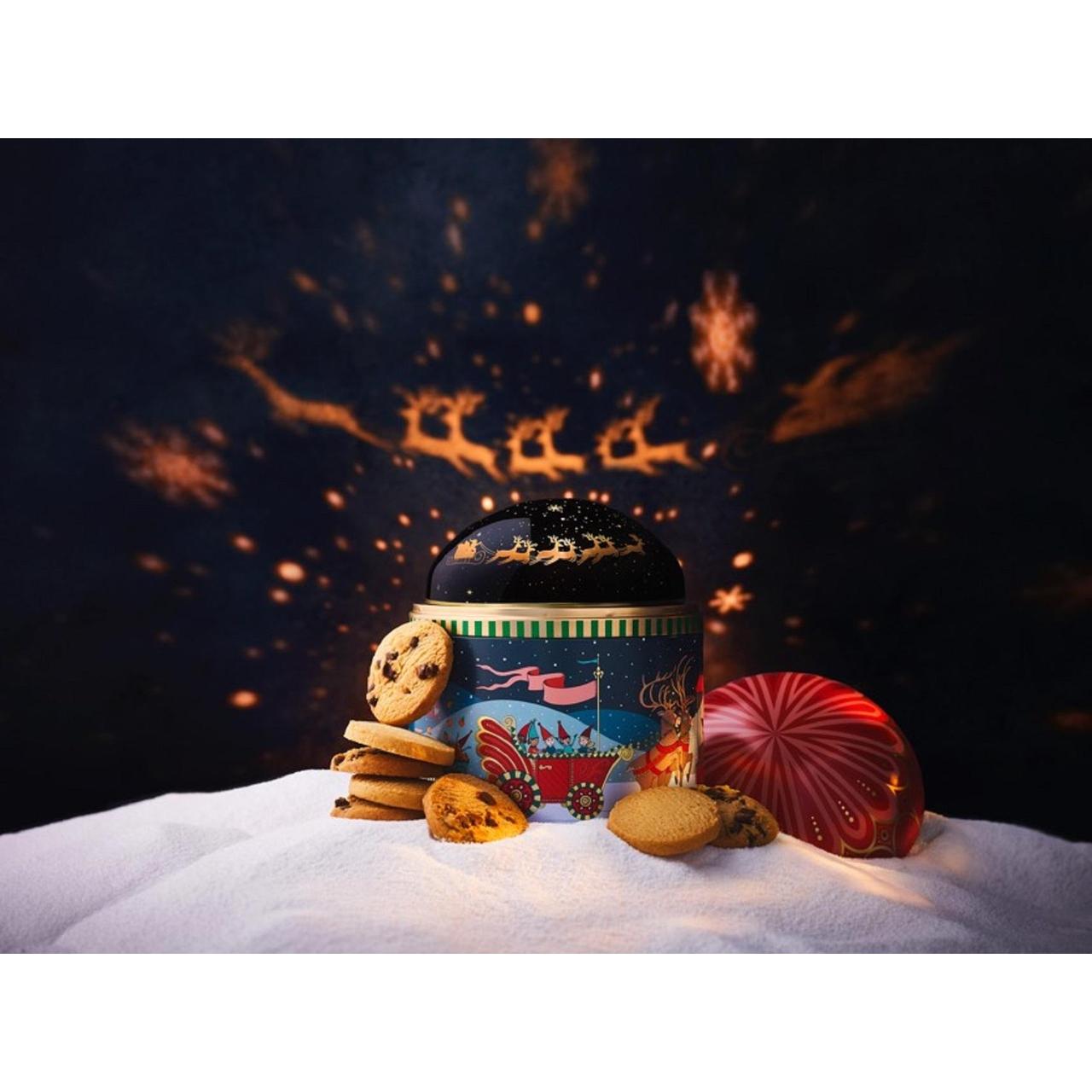 M&S Christmas is Coming Shortbread Projector Tin 350g