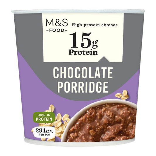 M&S High Protein Chocolate Porridge 80g