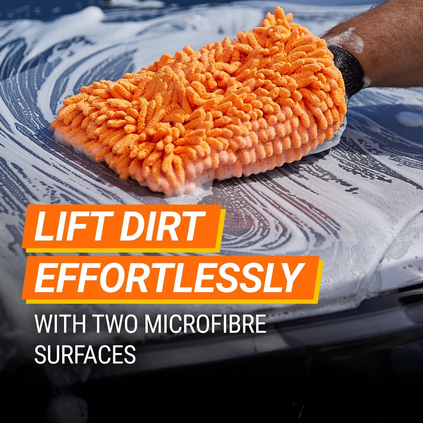 Car Cleaning Kit MicrOfibre Noodle Car Wash Mitt