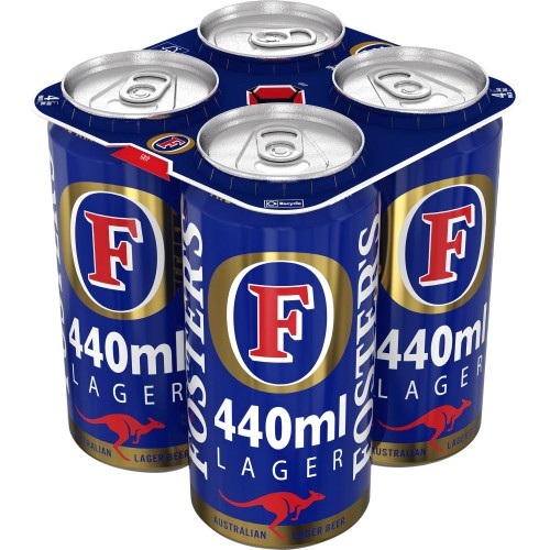 Foster's 4 x 500ml