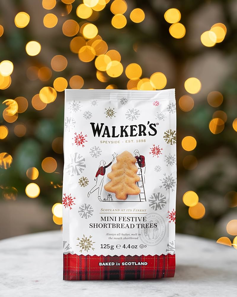 Walker's Shortbread Mini Festive Trees 125g