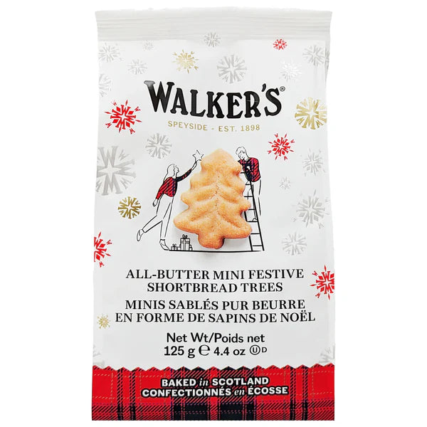 Walker's Shortbread Mini Festive Trees 125g
