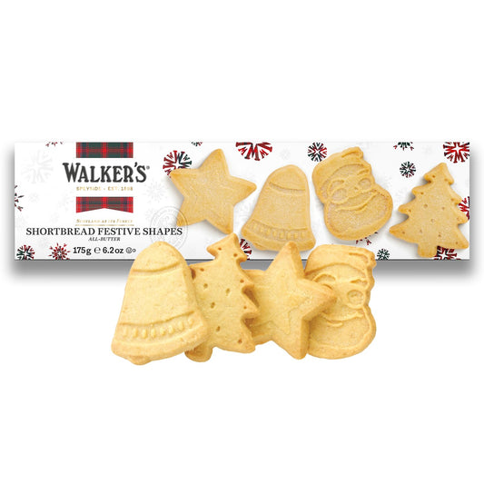 Walkers Shortbread Festive Shapes 350g