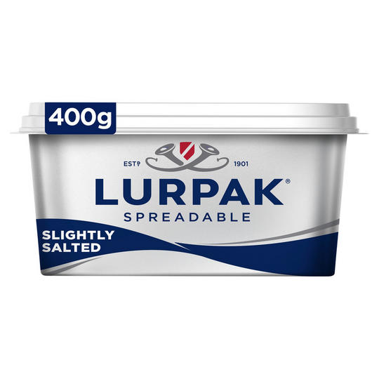 Lurpak Spreadable Slightly Salted 400g