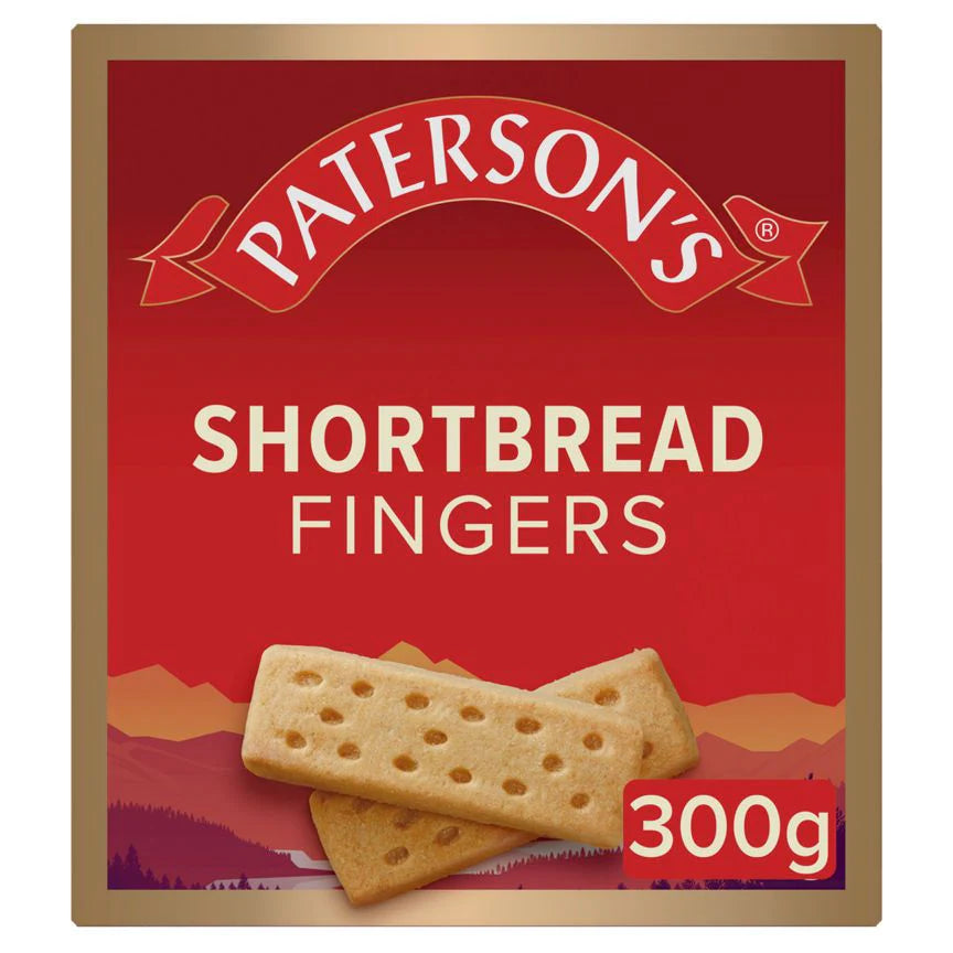 Paterson's Delicious Shortbread Fingers 300g