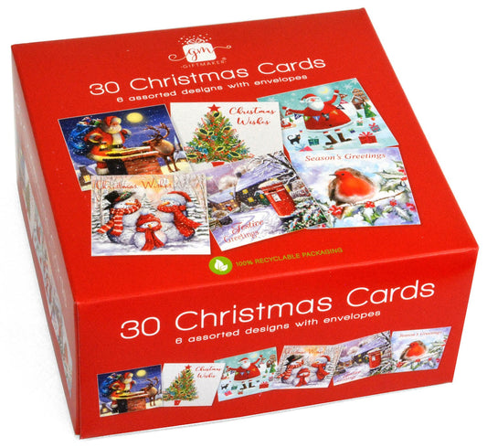 30 Christmas Cards