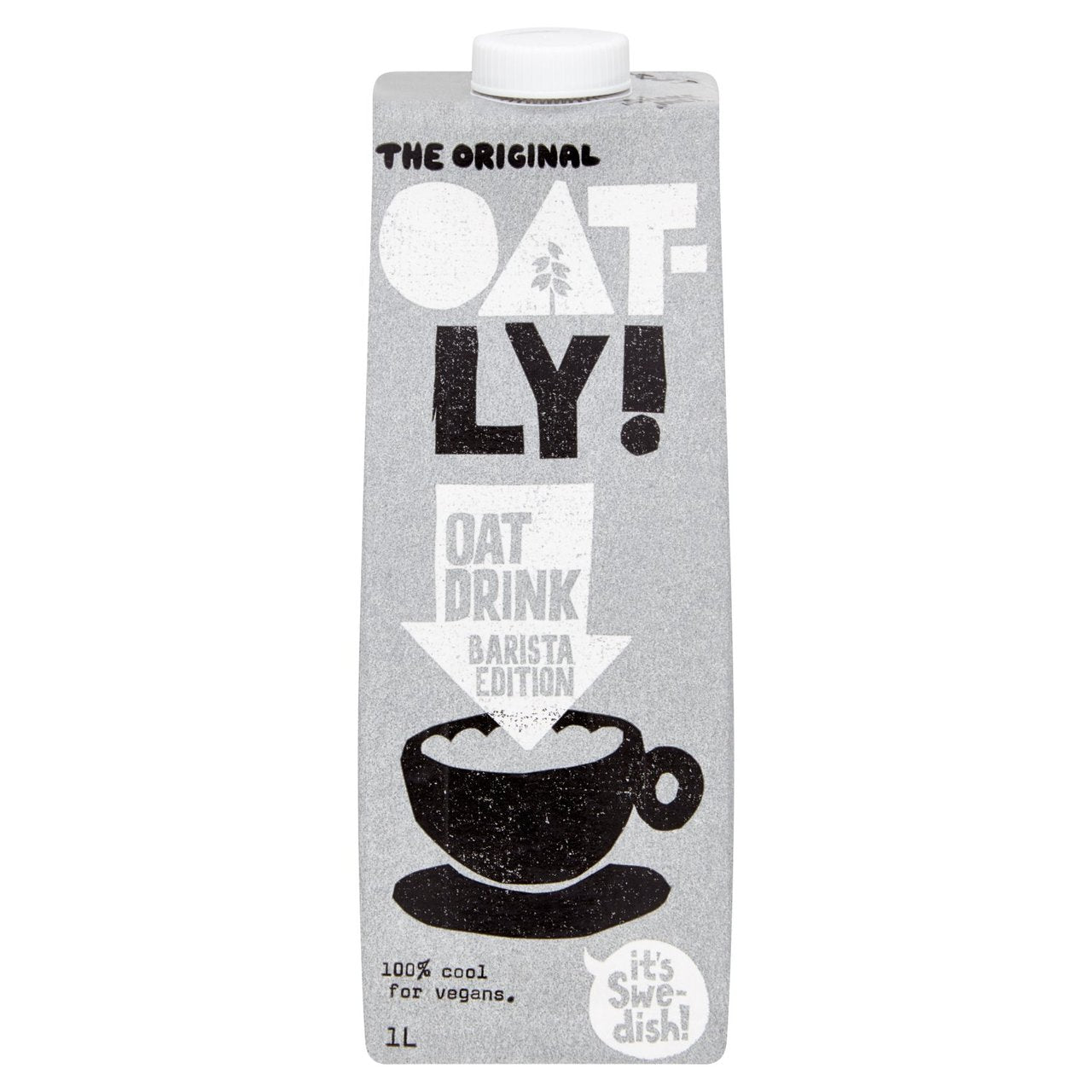 Oatly Foam-able Barista Oat Drink 1L