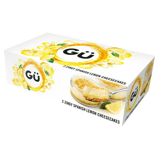 Gu Spanish Lemon Cheesecake Desserts 2 x 90g