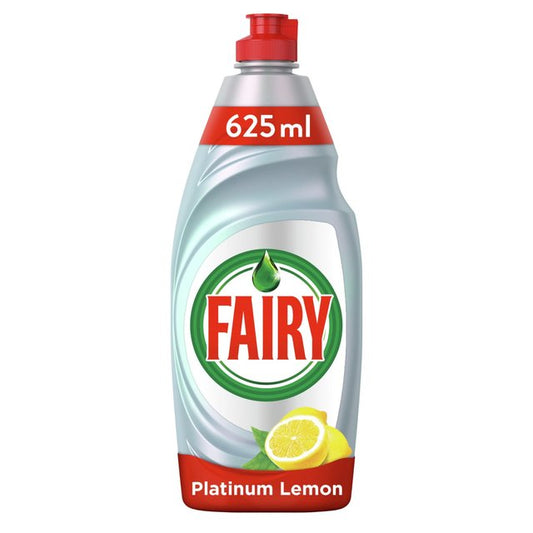 Fairy Platinum Lemon Washing Up Liquid 625ml