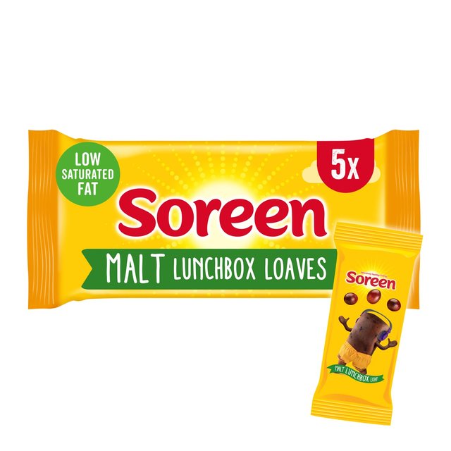 Soreen 5 Individual Malt Lunchbox Loaves 150g