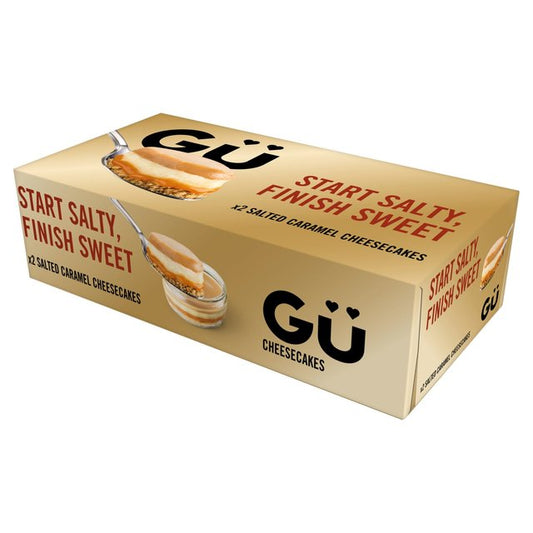 Gu Salted Caramel Cheesecake Desserts 2 x 92g