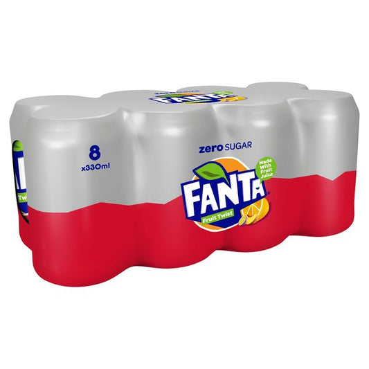 Fanta Fruit Twist Zero 8 x 330ml
