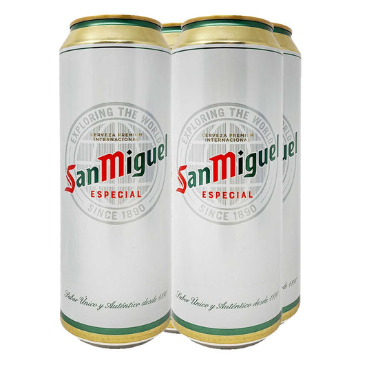 San Miguel Premium Lager Beer 4x568ml