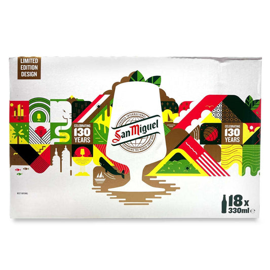 San Miguel Premium Lager Beer 18x330ml