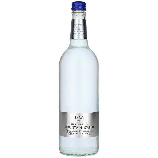 M&S Still Scottish Mountain Water 750ml Glass