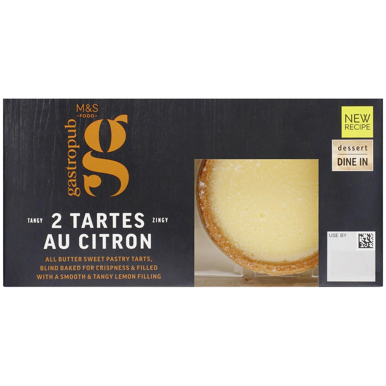 M&S Gastropub 2 Tartes Au Citron 2 per pack