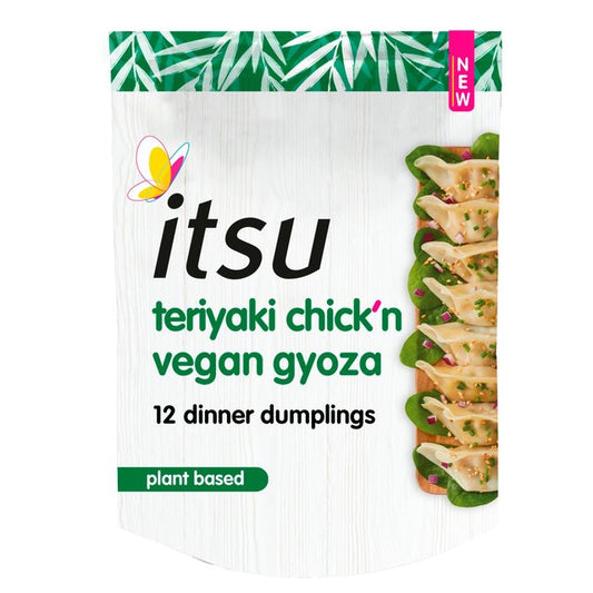 Itsu teriyaki chick'n vegan gyoza 240g