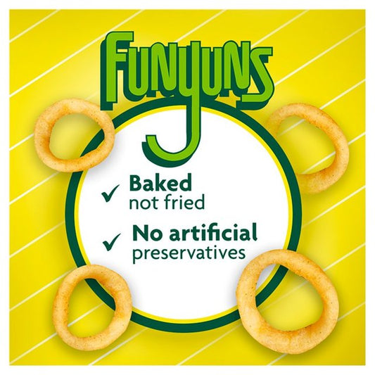 Smiths Funyuns Sharing Onion Rings Snacks 125g
