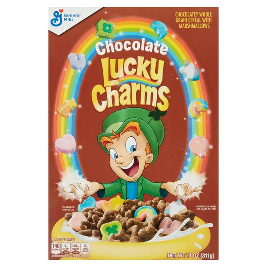 General Mills Chocolate Lucky Charms Cereal 311g