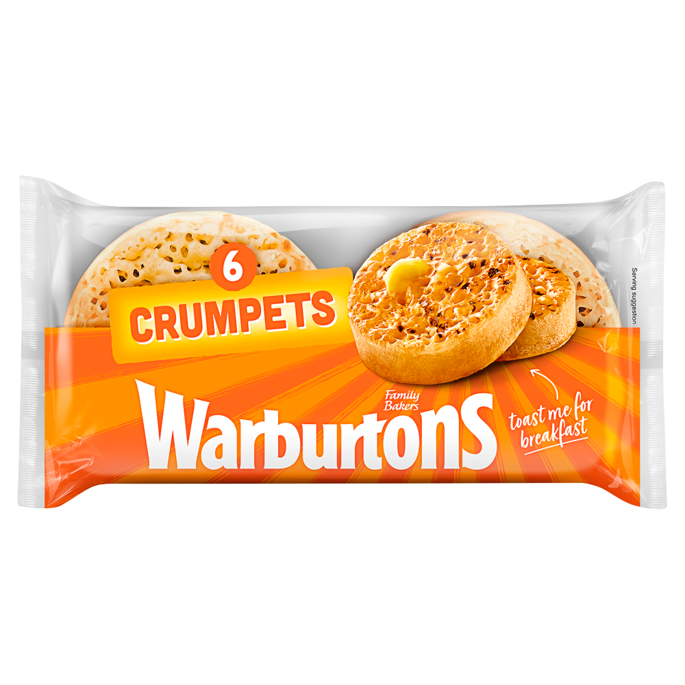 Warburtons 6 Crumpets