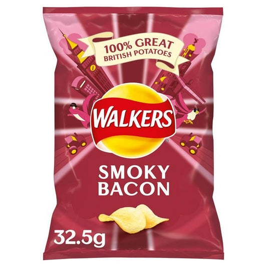 Walkers Smokey Bacon 32.5g