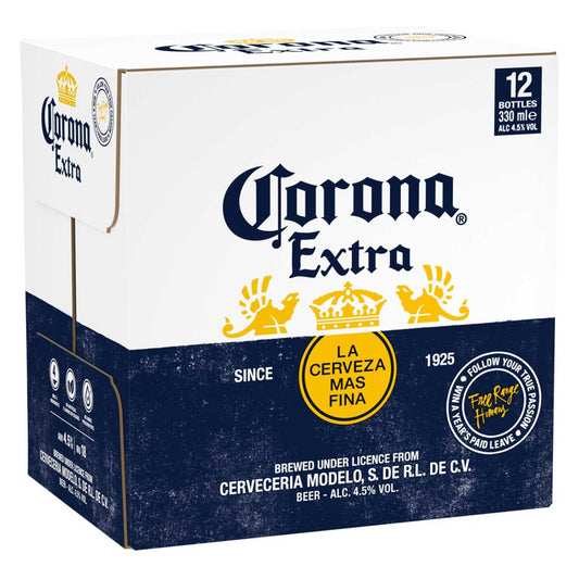 Corona Lager Beer Bottles 12x330ml