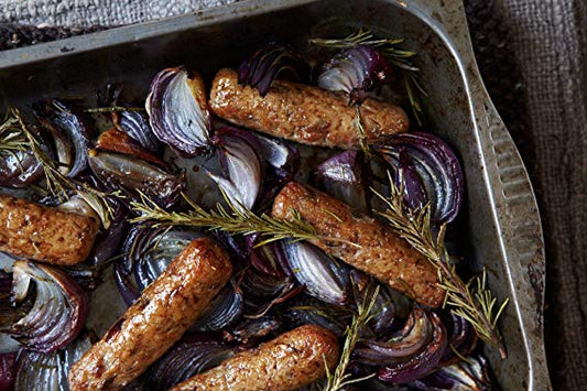 Linda McCartney's 6 Vegetarian Red Onion & Rosemary Sausages 300g