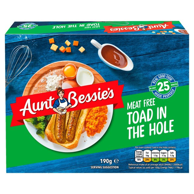 Aunt Bessie's Meat Free Toad in the Hole 190g